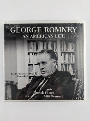 George Romney An American Life by Patrick Foster 2017 Unabridged CD - Sealed