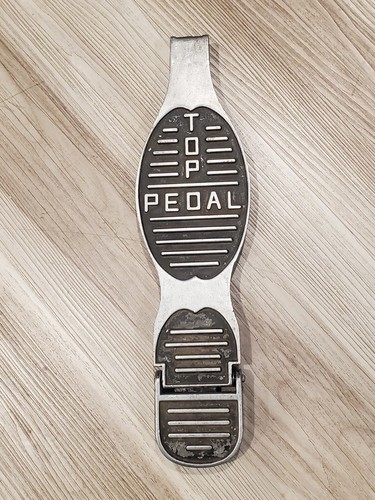 Vintage Top Pedal Bass Drum Pedal, Foot Board