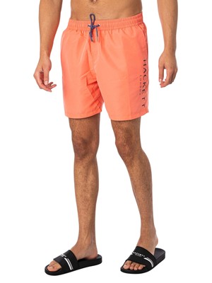 

Мужские однотонные шорты для плавания Hackett London, оранжевый, HMB10013-179