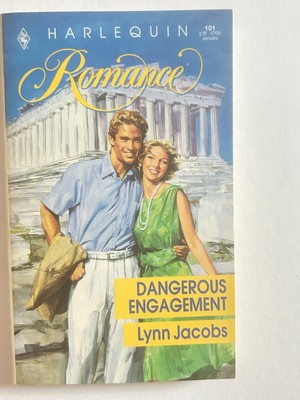 Dangerous Engagement by Lynn Jacobs .. 1992 Harlequin Romance Subscription  New 