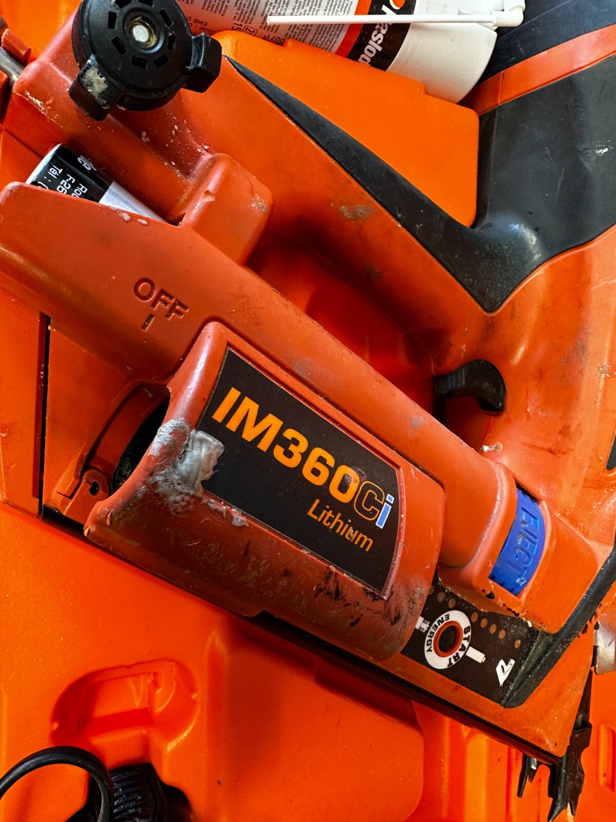 Paslode IM360Ci Lithium 1st fix Nail Gun, not Dewalt nail gun