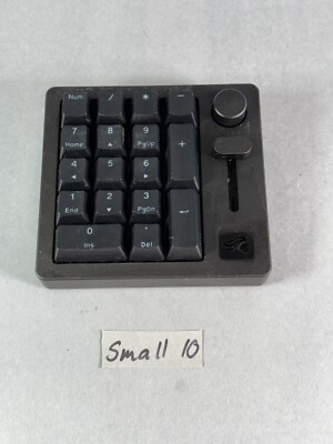 Glorious GMMK Macro Pad - Black Mechanical Numpad 10 Key USB Keypad