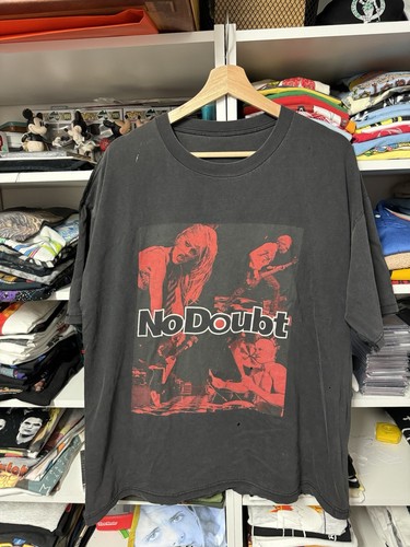 Vintage 2002 No Doubt Band Tour Tee T-Shirt XL Reversible