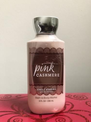Bath & Body Works PINK CASHMERE 8 oz Lotion ORIGINAL RARE