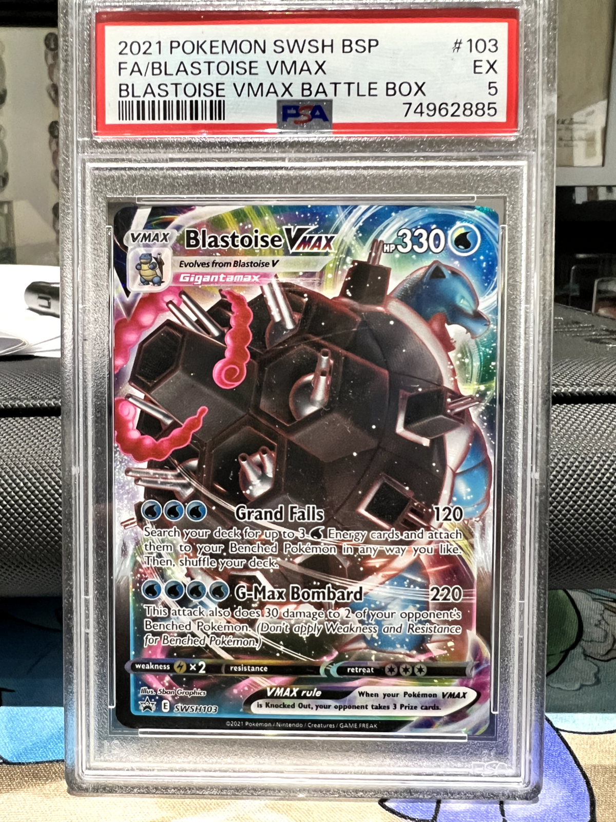 【PSA 5】ポケモンカードダス カメックス Blastoise PSA 5】ポケモンカードダス カメックス Blastoise - メルカリ