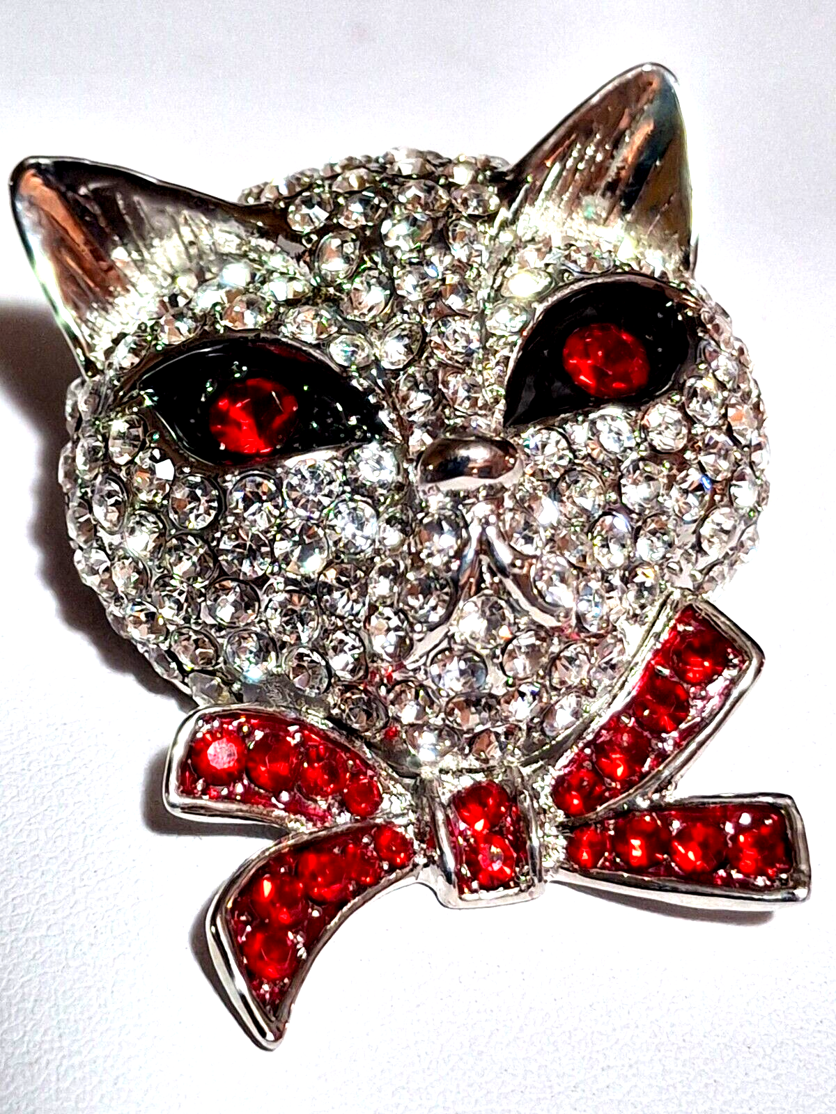 BUTLER AND WILSON VINTAGE CAT HEAD BROOCH BNIB | eBay UK
