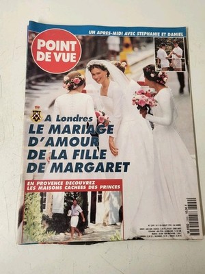 Point de vue magazine:lady Sarah Chatto Nº2399 Juillet 1994