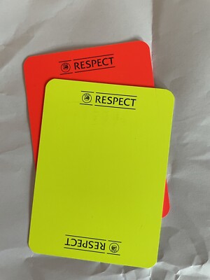 Uefa Referee Cards - Official Euro 2020 Cards