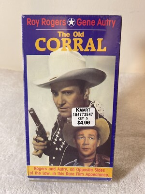 The Old Corral (1989) VHS Roy Rogers Gene Autry Brand New Sealed