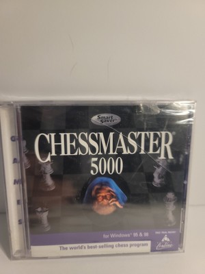 Chessmaster 5000 CD-ROM Game For Windows 95/98 FACTORY SEALED- New never opened!