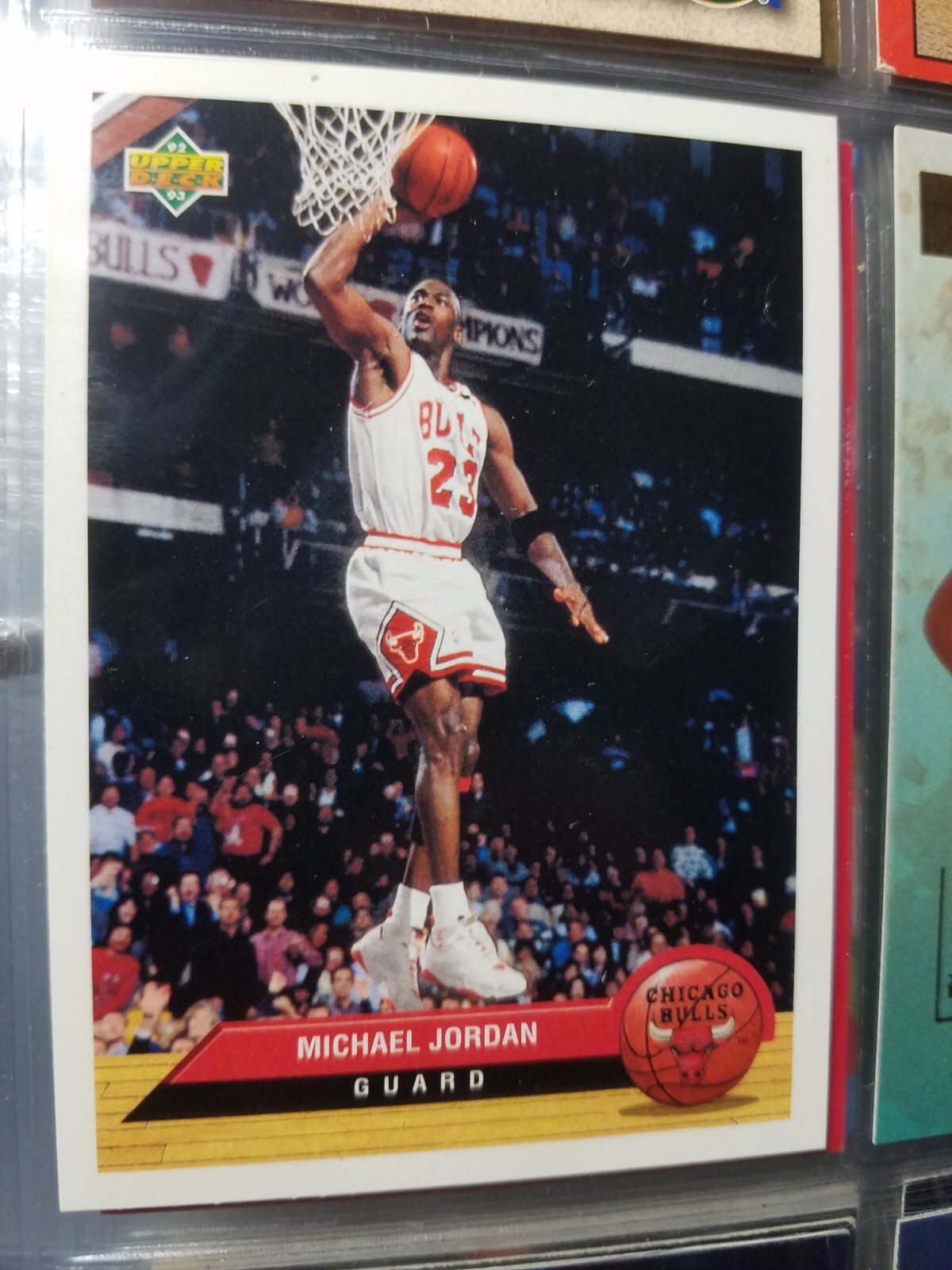 【NBA】Maichael Jordan　カード 1990-91-hoops-number-5-michael