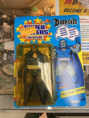 1985 DARKSEID SUPER POWERS KENNER JUSTICE LEAGUE DARKSIDE DC NEW ON CARD