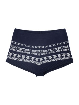 

Нижнее белье FREE PEOPLE Темно-синие акриловые повседневные шорты Размер, Navy