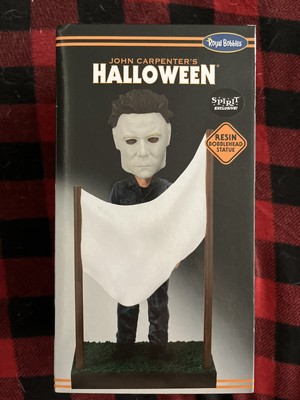 Royal Bobbles Michael Myers Bobblehead Sheet Scene Halloween Spirit Exclusive  
