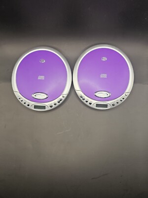 2 Durabrand Programmable Compact Disc CD Players 
