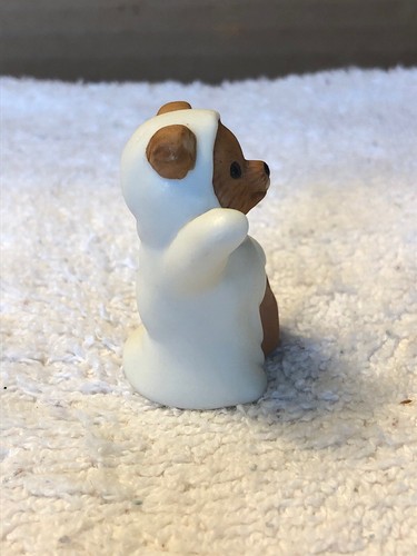 Homco Small Bear Trick Or Treat Figurine