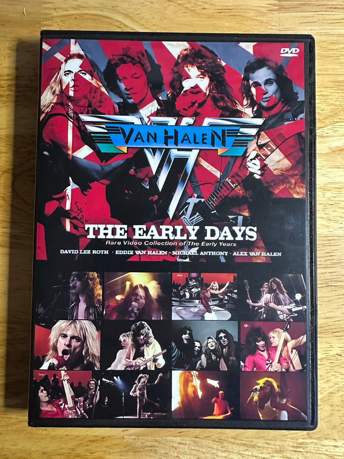 Van Halen - The Early Years DVD Box Set Live Eddie Alex