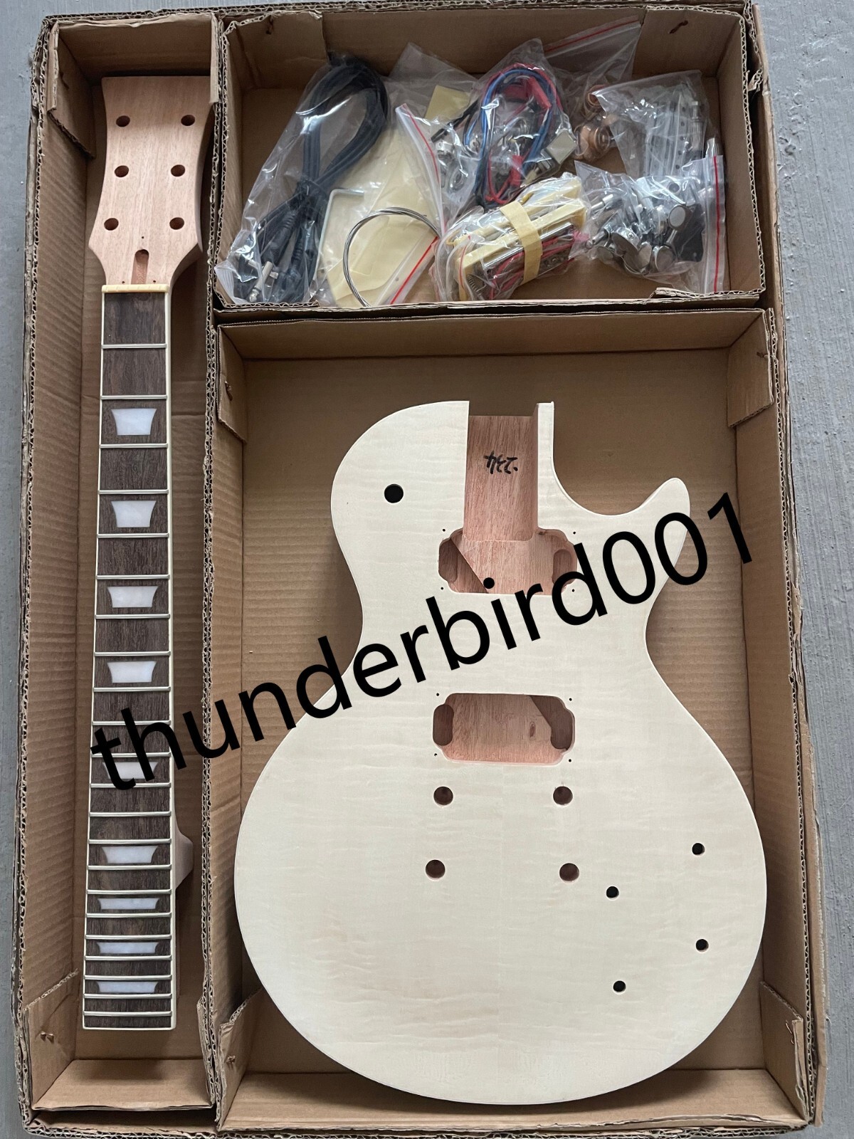 DIY 6 String TL Style Electric Guitar Kit With Mahogany Body