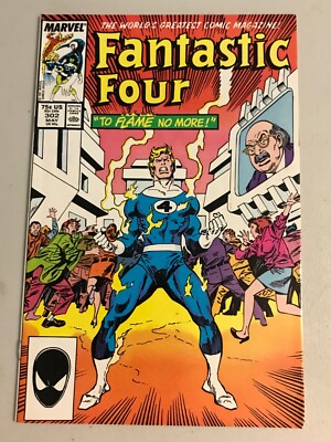 FANTASTIC FOUR #302 NM MARVEL COMICS 1987