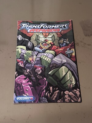 Transformers Armada Mini Comic Book - Volume 4 Vintage Hasbro