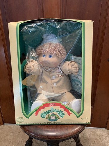VTG 1984 Cabbage Patch Doll Arlo Wylie NIB Authentic