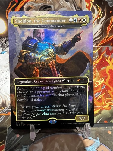 MTG | Sheldon, the Commander [Secret Lair: Sheldon's