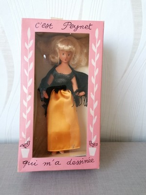 POUPEE PEYNET DES Années 60 Avec Son Support LA GITANE EUR 10,00