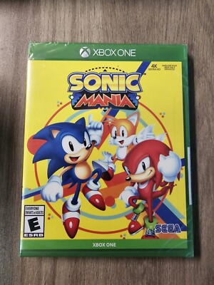 Sonic Mania Brand New Factory Sealed - Microsoft Xbox One