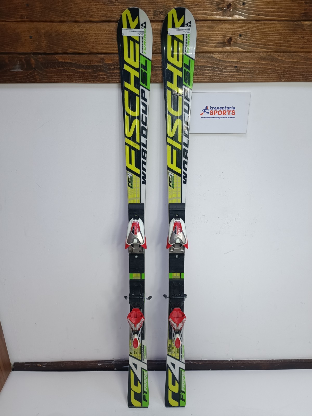 Fischer RC4 World Cup SL 156cm ski + Marker 14 Bindings