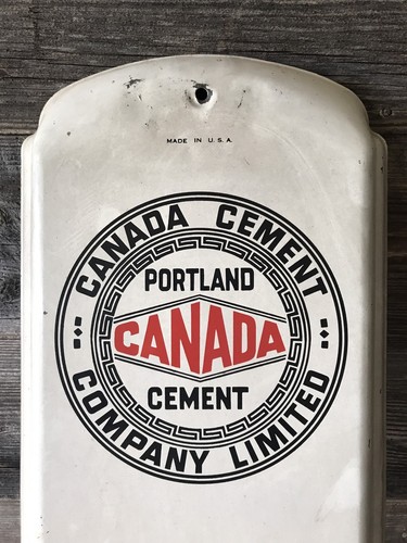 Vintage Portland Cement Thermometer