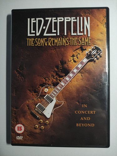 Led Zeppelin - The Song Remains The Same DVD Musicals & Broadway (2000) GC 🌀