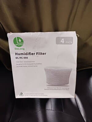 DeLong Humidifier Filter DL-HC-888 Designed to fit Honeywell Humidifiers New ope