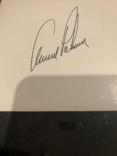 Arnold Palmer Signed 1994 The Senior Skin Game Autograph Card