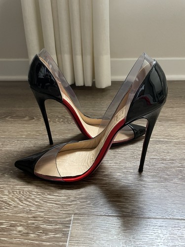 Christian Louboutin Pigalle 100MM Patent Leather Pumps