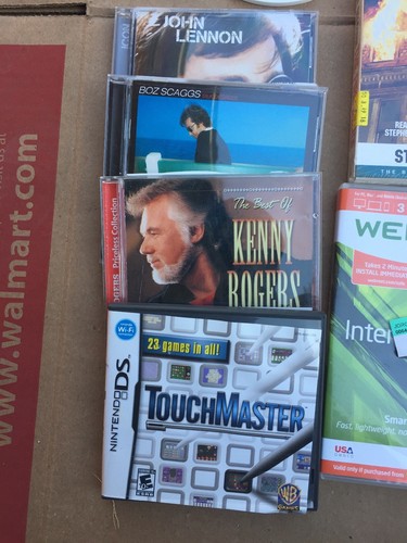 Junk Drawer Lot Tiger Woods Pga Tour Ps2,3 Marvel Nintendo 3ds Music Cds Dvds