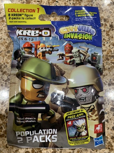 KRE-O CityVille Invasion Population Pack Collection Pack