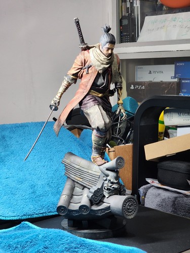 GECCO SEKIRO SHADOWS DIE TWICE WOLF 1/6 Scale Statue Figure GECCO SEKIRO SHADOWS DIE TWICE WOLF 1/6 Scale Statue Figure