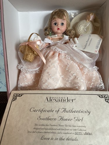 Madame Alexander 8” Doll 25980 - Southern Flower Girl, NIB