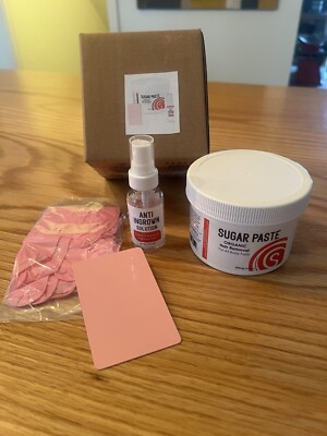 New Sugaring NYC Organic Hair Removal Sugar Paste w/ Anti-Ingrown Solution Kit