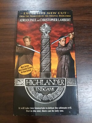 Highlander: Endgame (VHS, 2001) Used