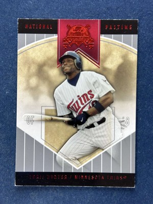 2004 Fleer National Pastime Red Foil #59 Torii Hunter Twins /150