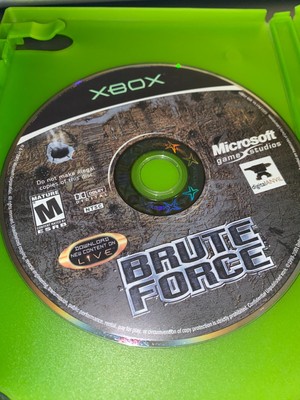 Brute Force (Microsoft Xbox '03) - DISC ONLY w/ Case - NO CASE ARTWORK-NO MANUAL