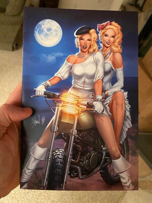 BIG DOG INK URSA MINOR VOL 3 #6 LOST GIRLS VAMPIRE BRIDES VIRGIN PATCH VARIANT