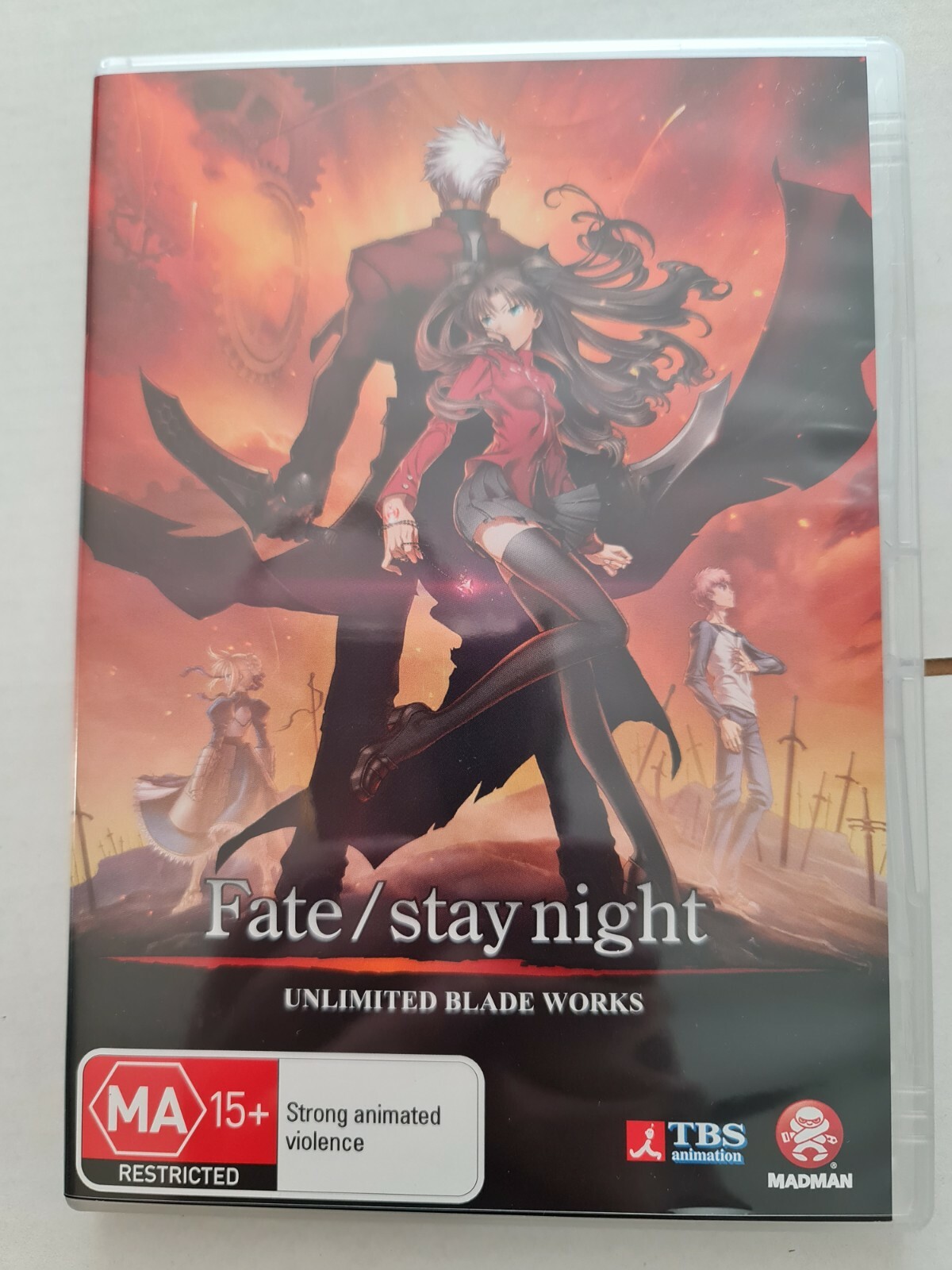 Fate / Stay Night - Unlimited Blade Works - Region 4 - Anime