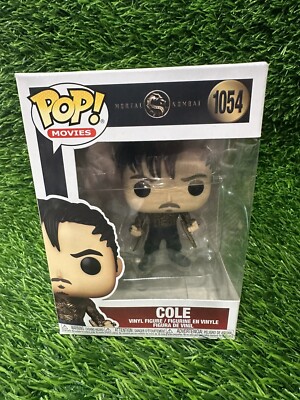 Funko Pop! Movies Mortal Kombat Cole #1054 Vinyl Figure NIB