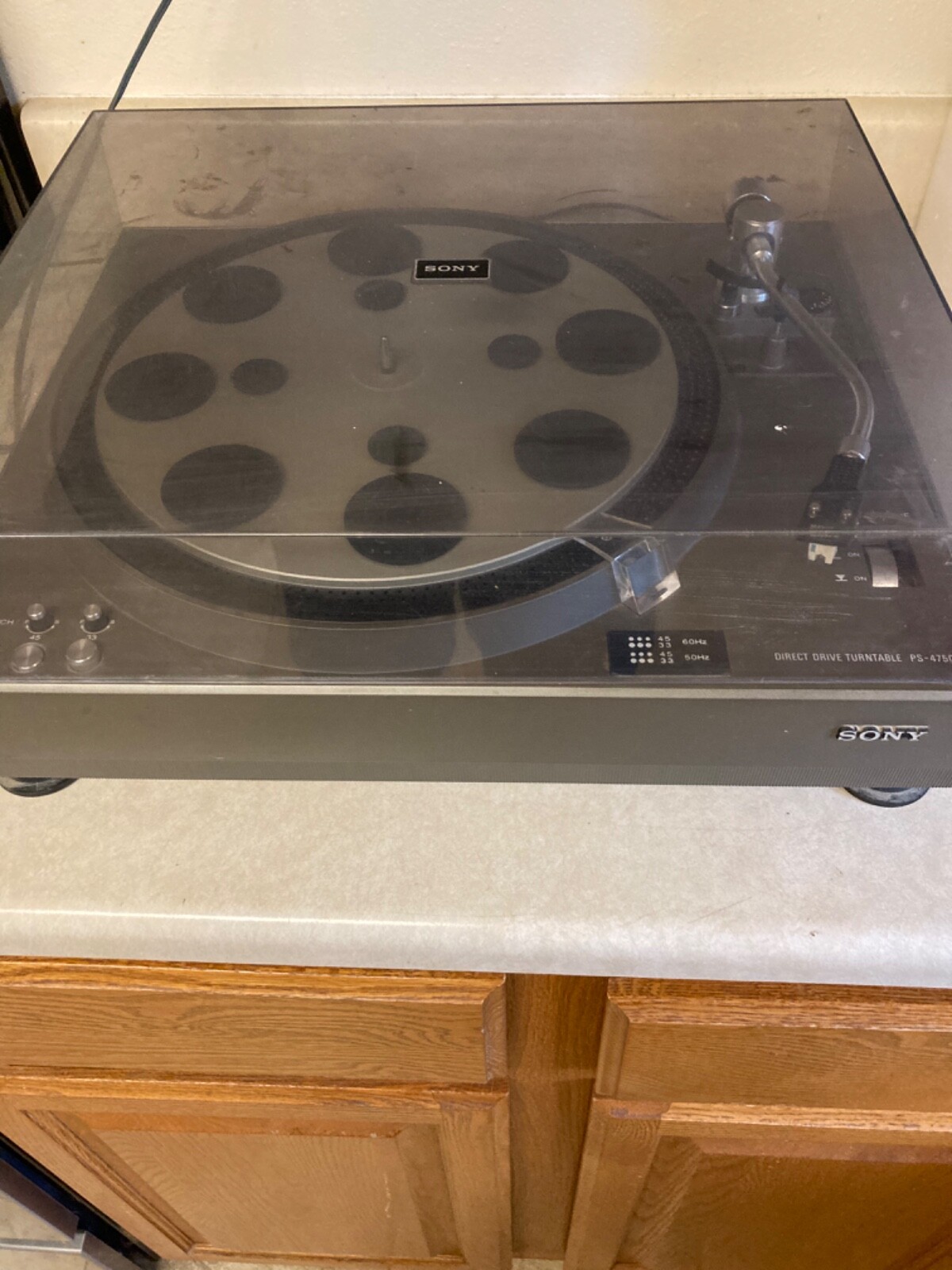 Sony Vintage 70's Turntable PS-4750 Vinyl Record Player