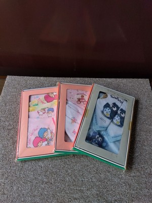 PATA PATA PEPPY Handkerchief 3 SET NEW 1989