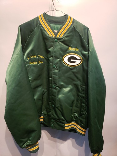 【NFL/希少】PACKERS ビッグシルエット ジャケット アウター 3XL VINTAGE Green Bay Packers Jacket Mens Large Green Yellow NFL
