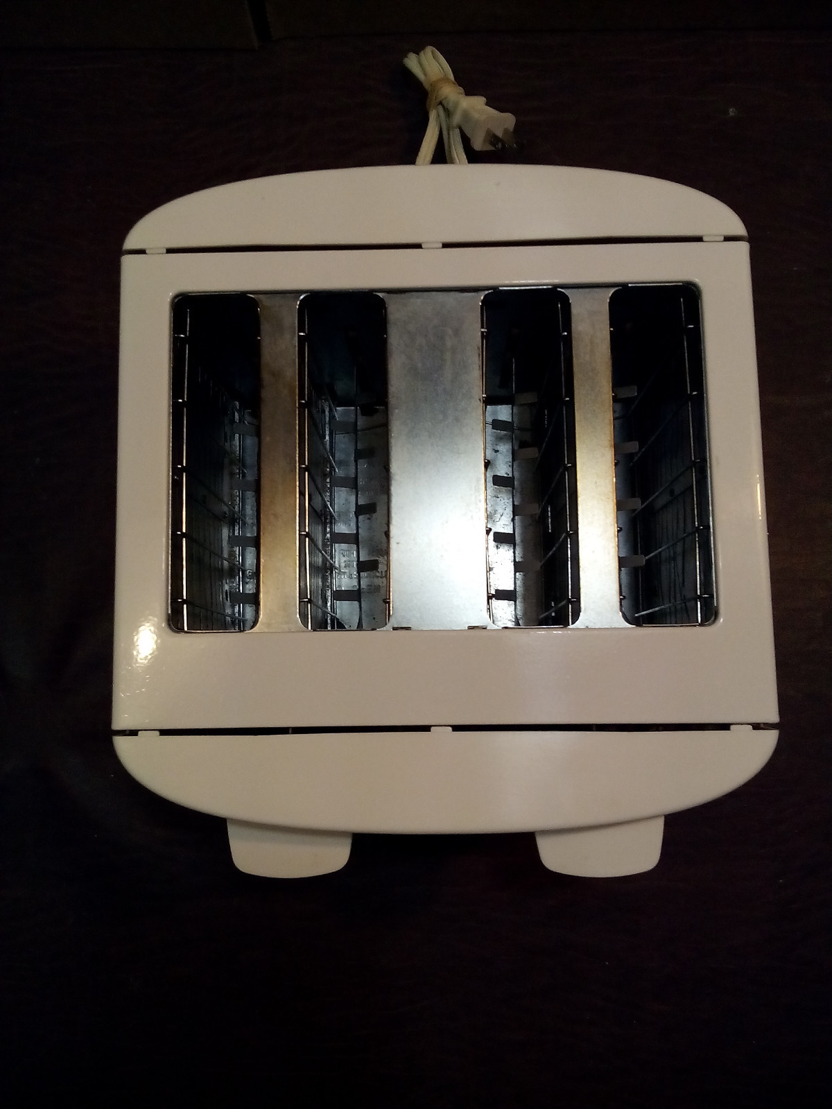 SUNBEAM WIDE SLOT 4-SLICE BEGAL/TOAST TOASTER MODEL# 3838
