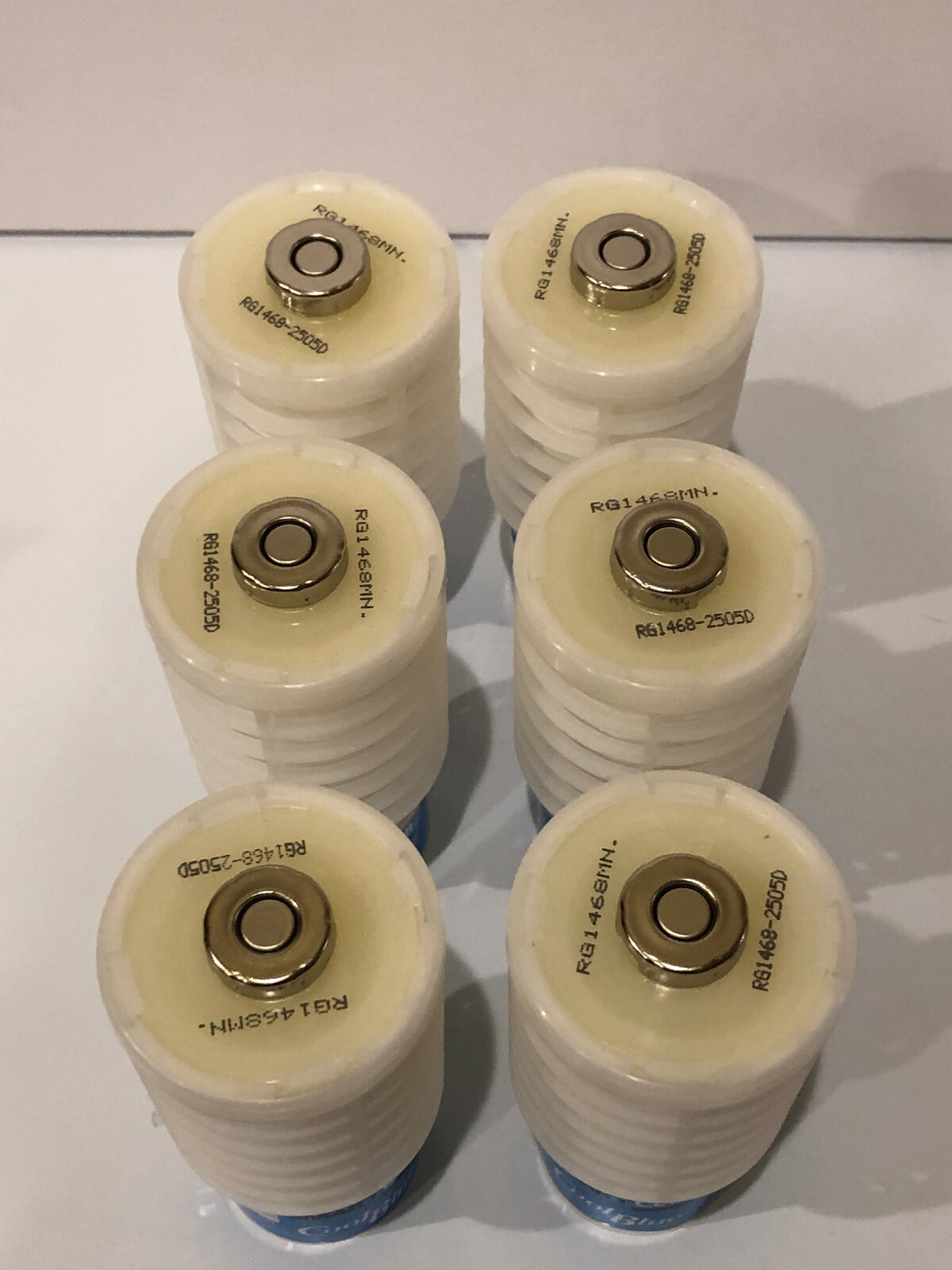 Box of 6 qty WAXIE SMARTCELL COOL BLUE 60-DAY ODOR NEUTRALIZER REFILL  FreeShip